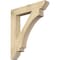 Ekena Millwork Imperial Slat Rough Sawn Bracket, Douglas Fir, 6"W x 38"D x 44"H BKT06X38X44IMP06RDF - alternate 1